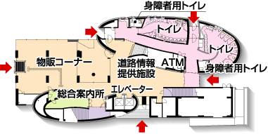 １階フロア図